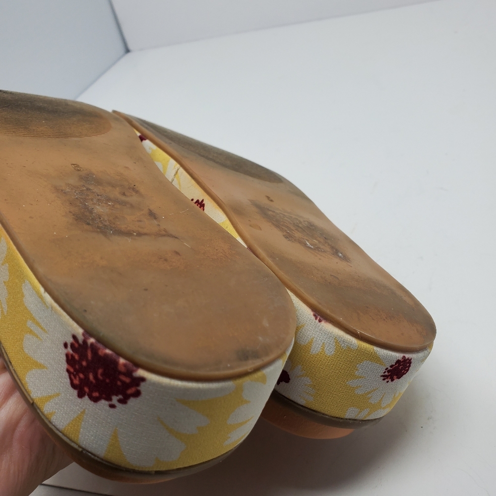 Farylrobin Floral Slide Sandals Size 5 - Picture 3 of 8